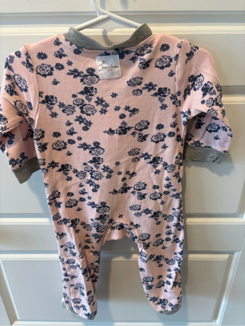 Bundle of Three Girls-Two Footies and One Playsuit Burt’s Bees/Little Me
